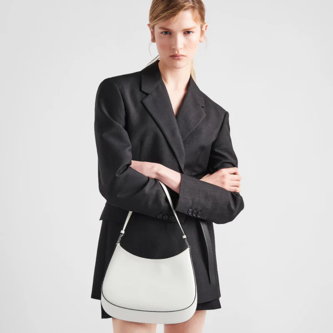 Brushed Leather Shoulder Bag